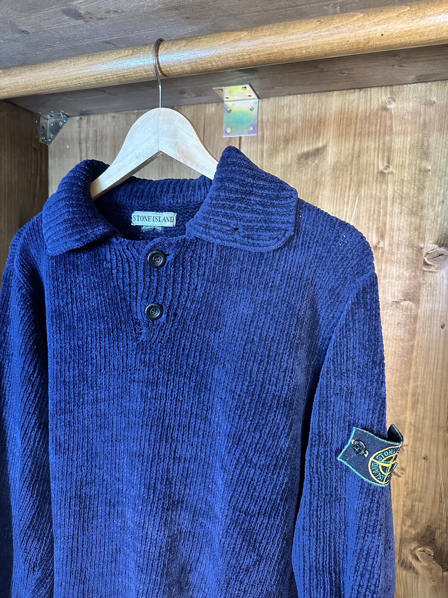 AW98 BLU CHENILLE JUMPER