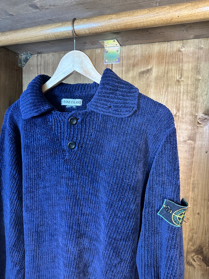 AW98 BLU CHENILLE JUMPER