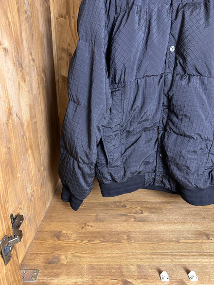 AW23 MACRO RIPSTOP NYLON METAL IN ECONYL REGENERATED NYLON WITH DOWN-TC in Night Blue