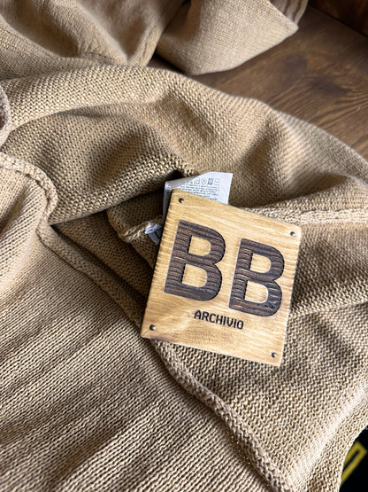 SS02 VISCOSE JUMPER in Sand Yellow