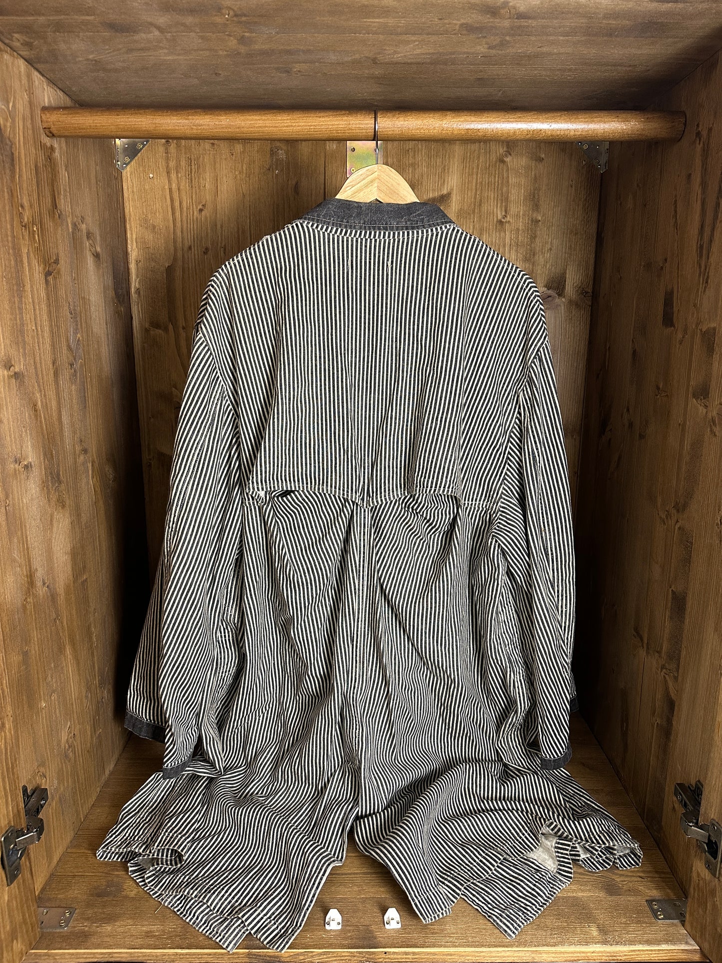 SS86 MARINA REPS PIGMENT TRENCH COAT in White&Black