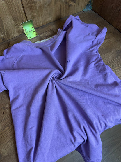 SS80s MARINA TEE REINFORCED NECKLACE in Dark lilac