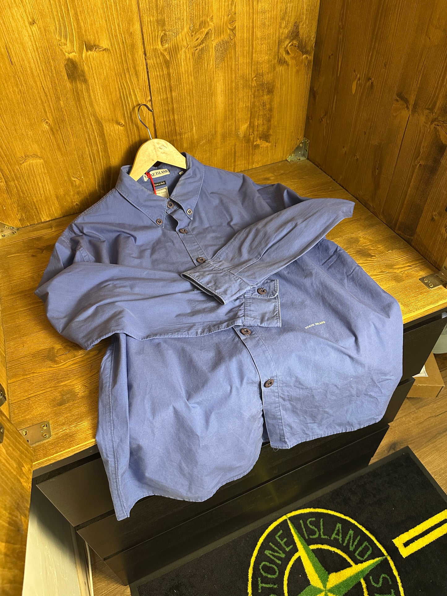 SS97 ONE TONE SHIRT in Brillant Blue