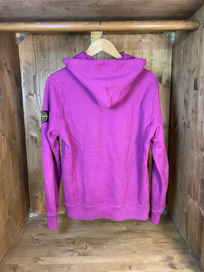 Magenta Hoodie with reflective details