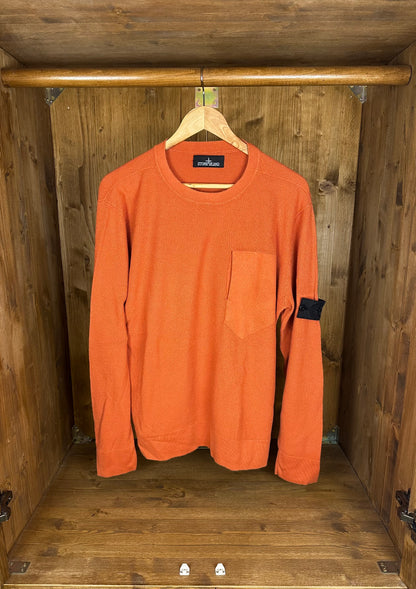 SS18 SHADOW PROJECT CREWNECK in Orange