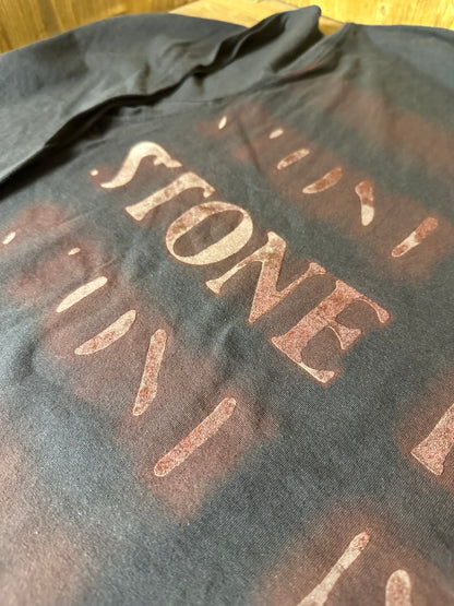 AW19 LONGLSEEVE BURNT-RUSTED SPELLOUT