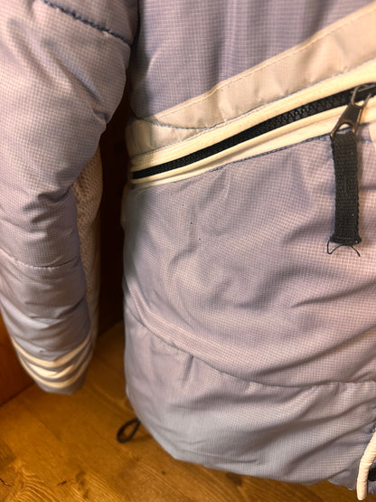 AW02 RIPSTOP DOWN JACKET in Light Blue