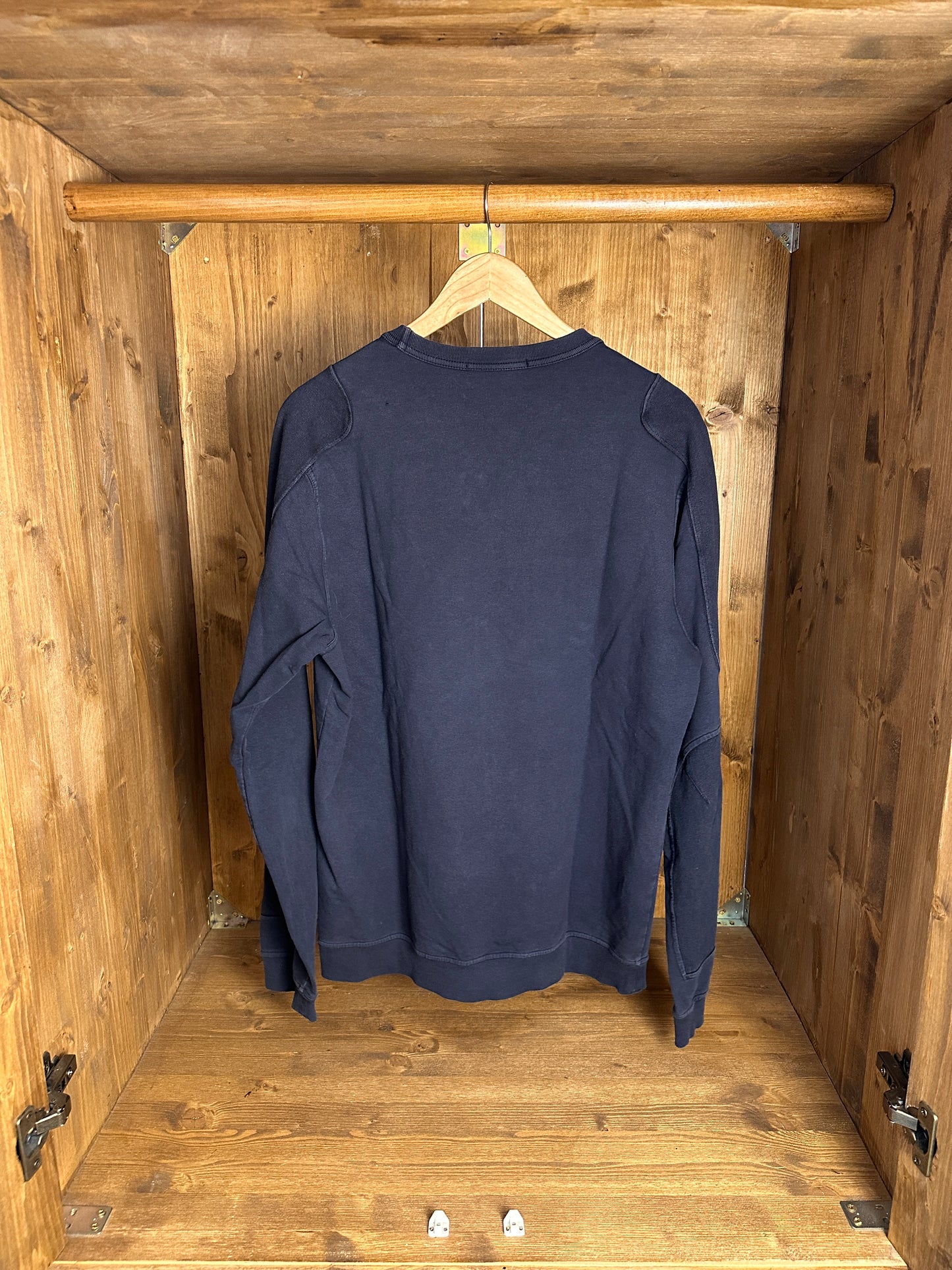 AW10s COTTON JUMPER GHOST PIECE in Ocean Blue
