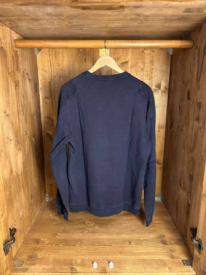 AW10s COTTON JUMPER GHOST PIECE in Ocean Blue
