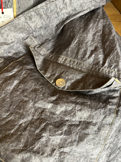 SS02 LAMINATED WEBBING in Traffic Grey B