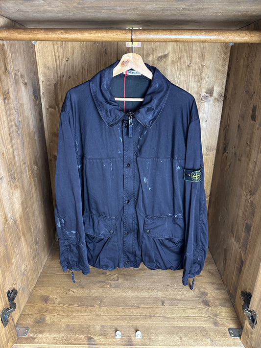 AW90s RASO GOMMATO WHITE COVER in Midnight Blue