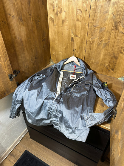 SS10 NYLON METAL JACKET in Quartz Grey