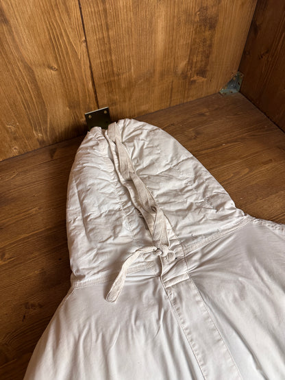 AW84 JOCK COUNTRY QUILTED JACKET in Pure White & Light Green
