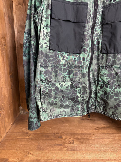SS18 50 FILI ALLIGATOR CAMO in Mixed Shades of Green