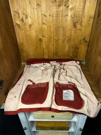 SS1989 RASO GOMMATO WHITE COVER M65 MILITARY JACKET