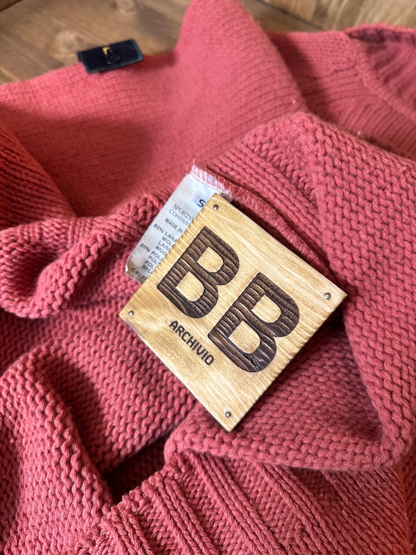 AW92 PINK WOOL SWEATER