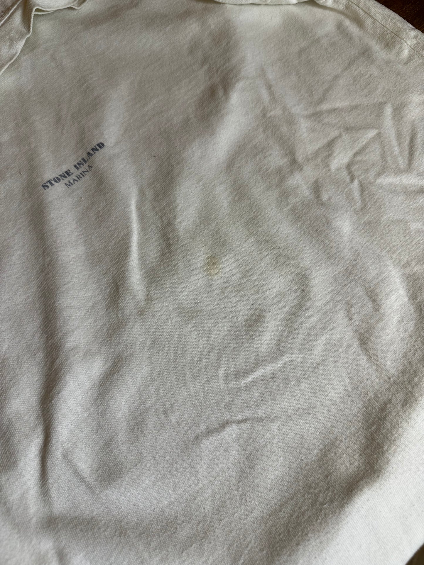 SS80s MARINA TEE in Bone White