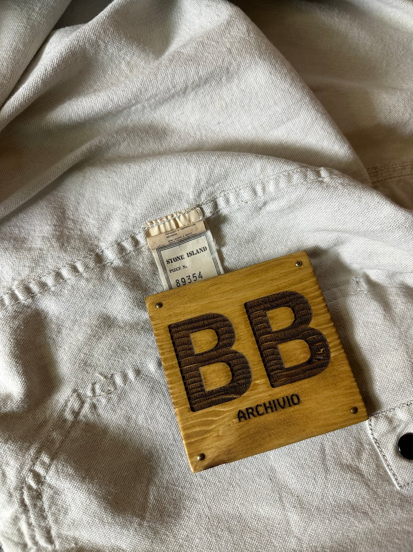 SS1988 PIGMENT PRINT DENIM CHORE CARPENTER cropped fit