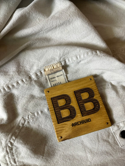 SS1988 PIGMENT PRINT DENIM CHORE CARPENTER cropped fit