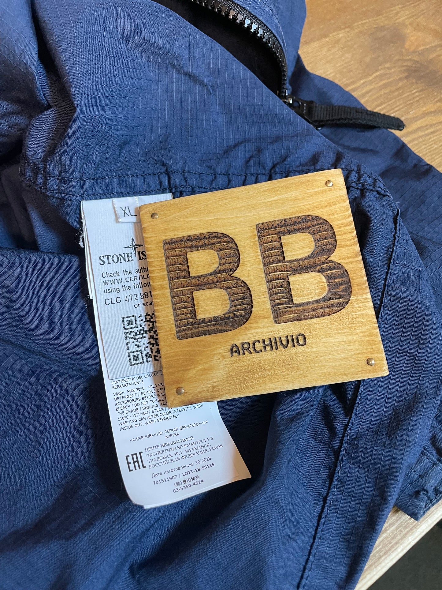 Ripstop grid overshirt