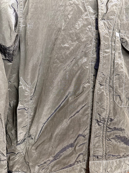 SS08 NYLON METAL JACKET in Light Green