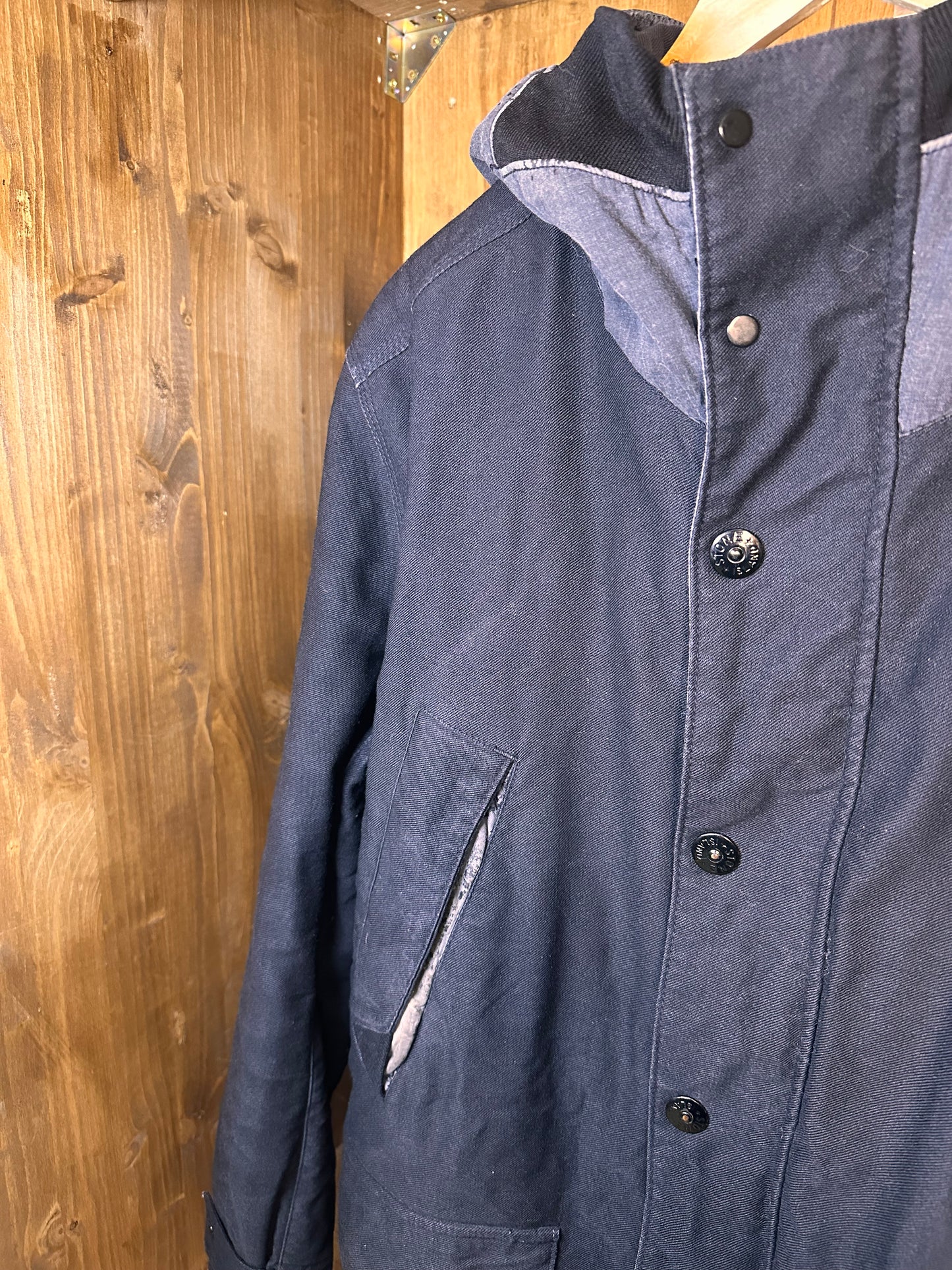 AW11 MIL SPEC DIAGONAL WOOL in Navy Blue