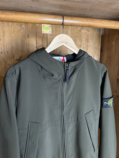 AW13 SOFT SHELL-R in Brown Green