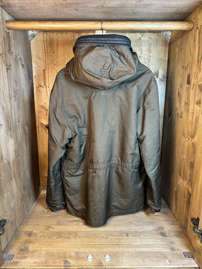 AW07 BROWN DAVID-TC UTILITY PARKA with detachable boiled wool liner