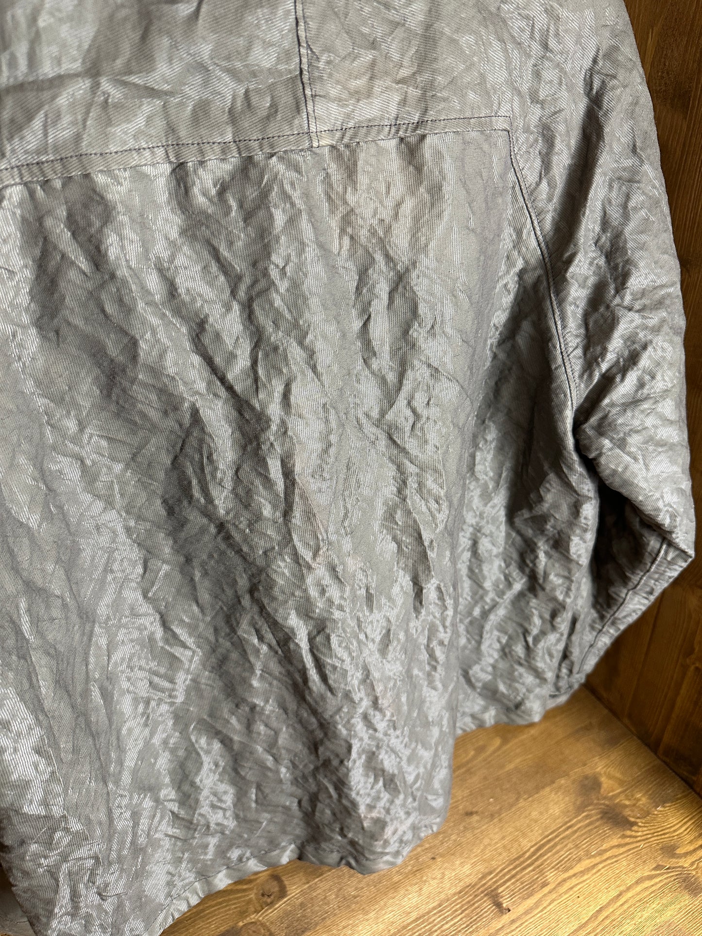 AW00 MONOFILAMENT MESH JACKET in Olive Brown