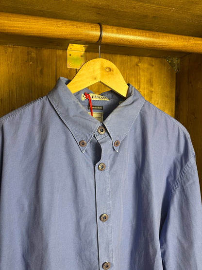SS97 ONE TONE SHIRT in Brillant Blue