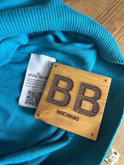 AW18 COTTON JUMPER in Water Blue