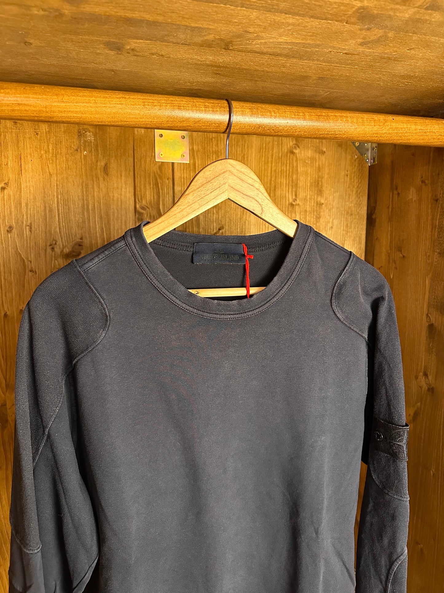AW10s COTTON JUMPER GHOST PIECE in Ocean Blue