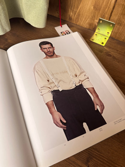 SS86 HEAVY RIB JUMPER in Pistacchio Green From Archivio Book