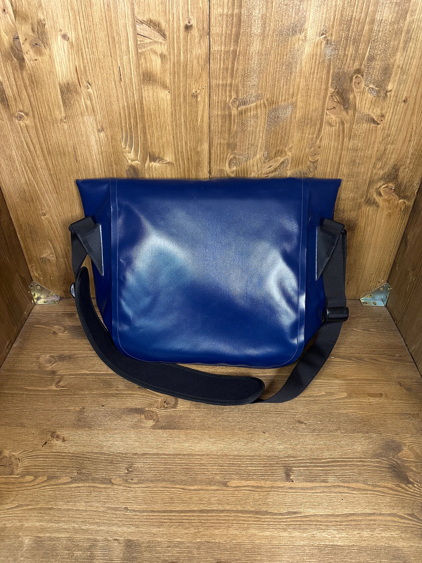 BLU PVC ORTLIEB REFLECTIVE LOGO DUFFLE BAG