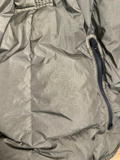 GARMENT DYED DOWN_26 GR X SQM_N  SACK JACKET in forest green