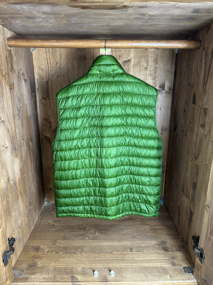 SS14 GARMENT DYED DOWN_26 GR x SQM_N VEST in Emerald Green