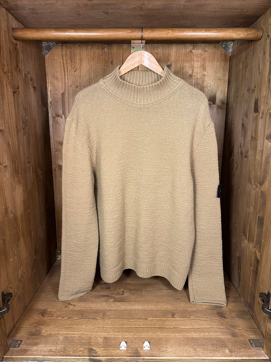 AW03 BROWN WOOL SWEATER