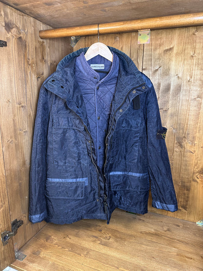 AW02 MONOFILAMENT BLU with detachable polyamide inner