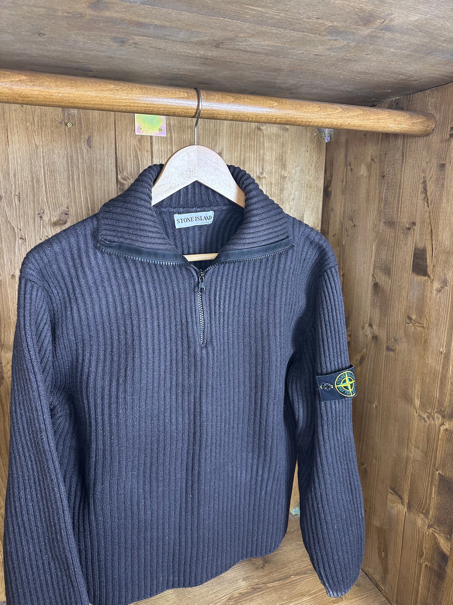 AW02 WOOL JUMPER in Brown