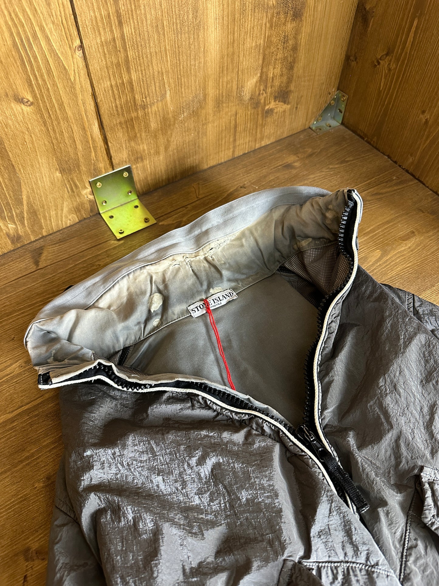 SS07 NYLON METAL in Pearl dark Grey