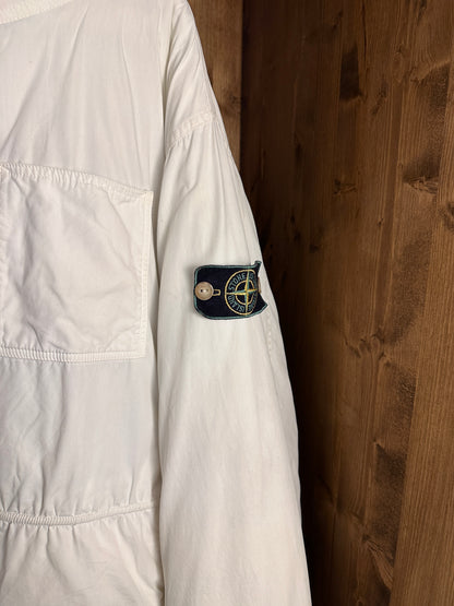 AW84 JOCK COUNTRY QUILTED JACKET in Pure White & Light Green