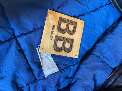 1988 Ripstop grid royal blue bomber