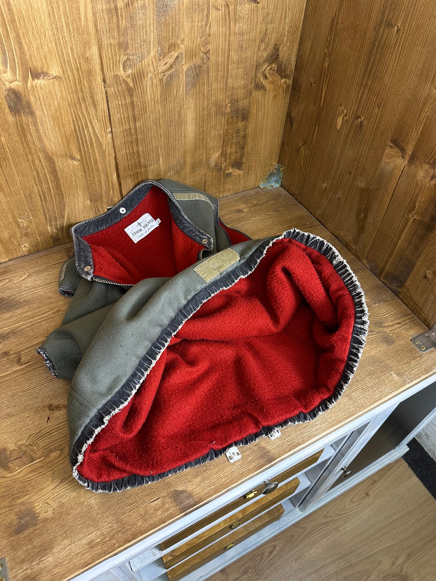 AW82 TELA STELLA FLEECE VEST in Brown