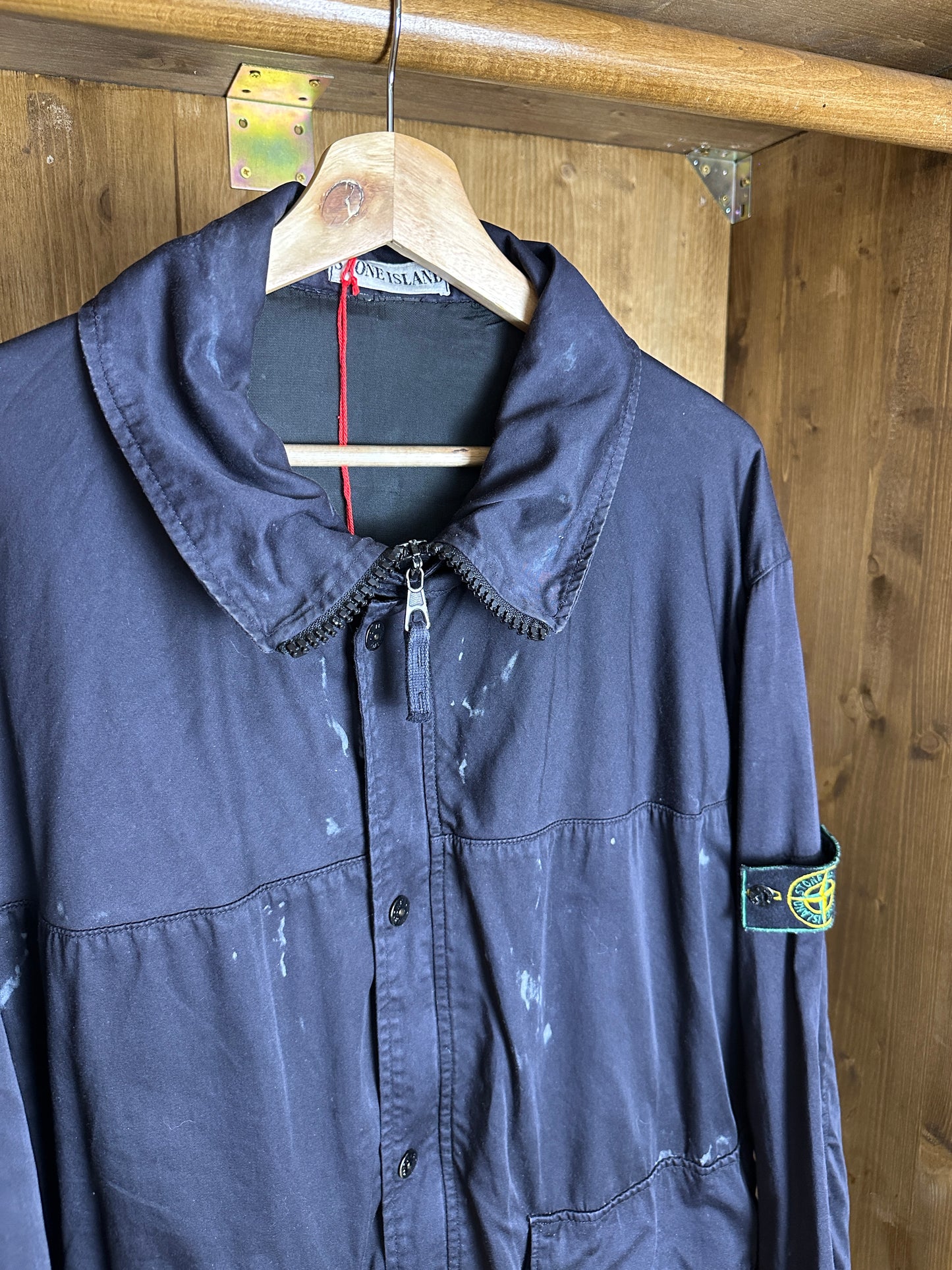 AW90s RASO GOMMATO WHITE COVER in Midnight Blue