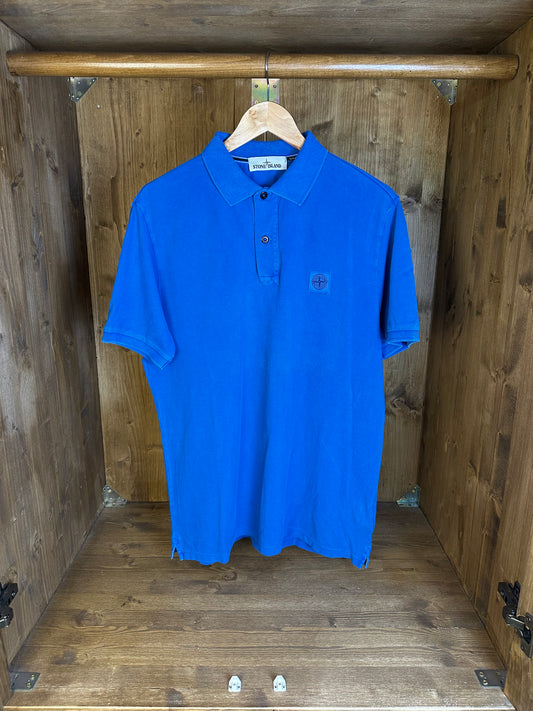 SS19 POLO SQUARE BADGE in Bright Blue