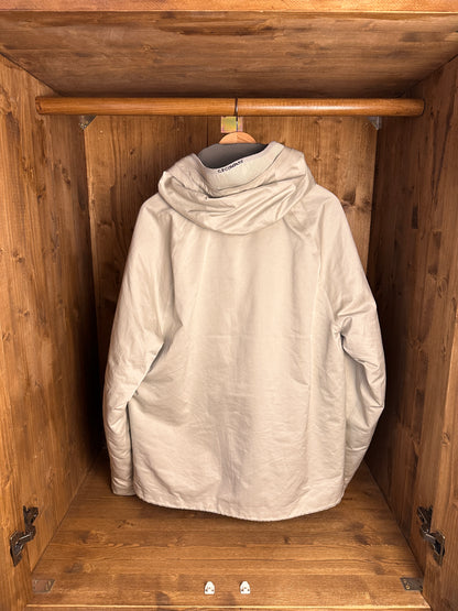 AW20s C.P. COMPANY A.A.C. DOWN JACKET in Oyster White