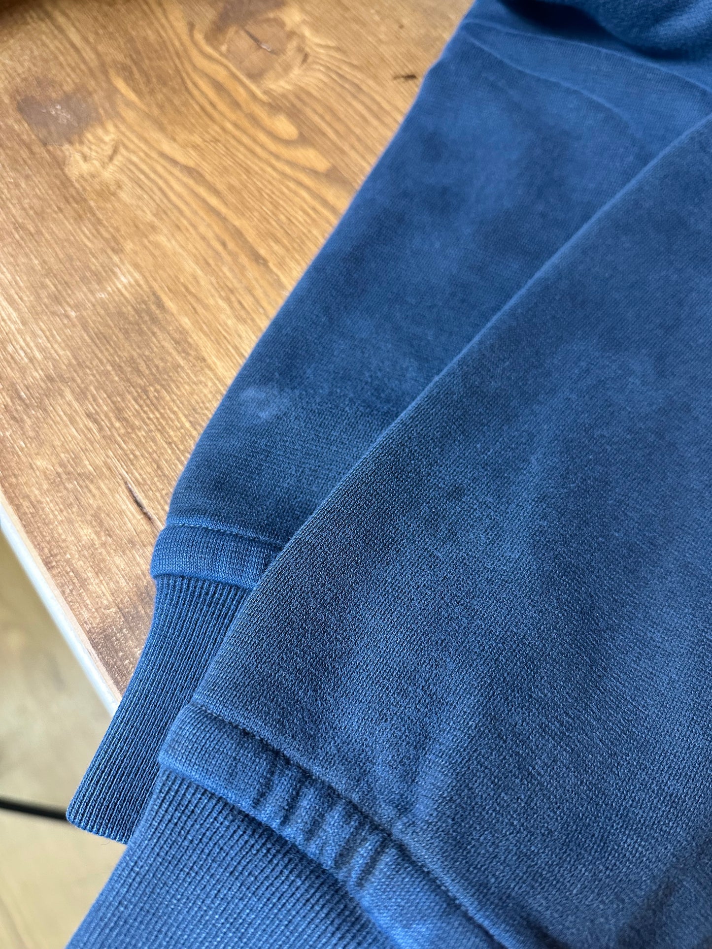 ACID WASH ZIPPED HOODIE