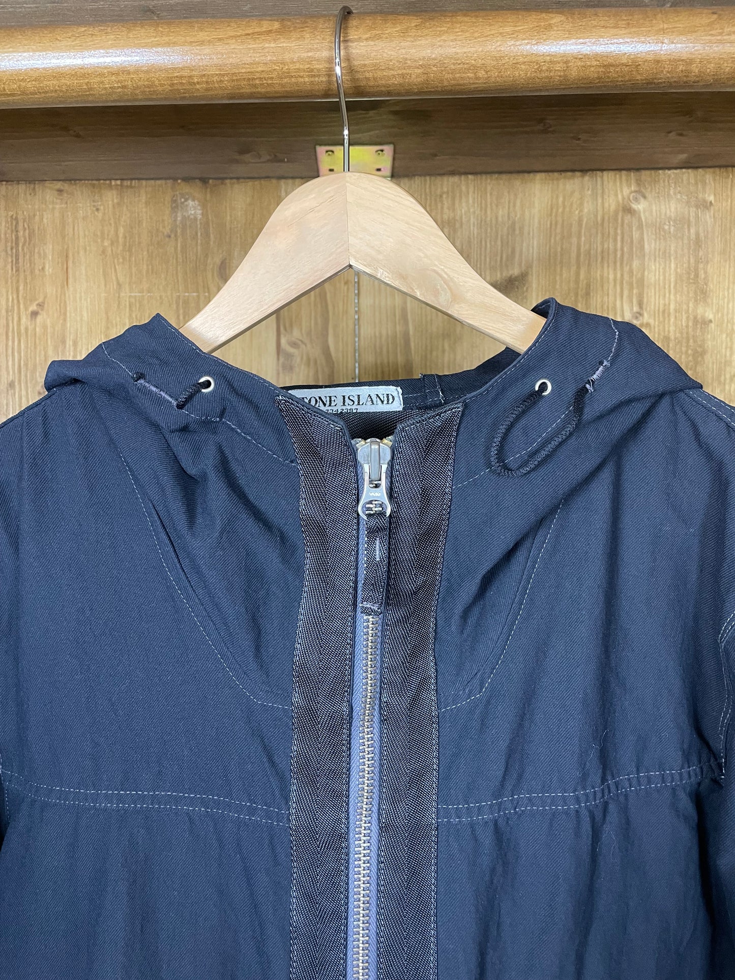 Poly Stretch Blue Denim