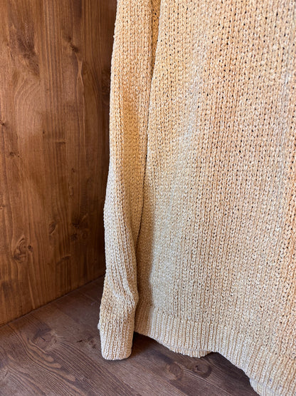 AW97 CHENILLE JUMPER in Yellow