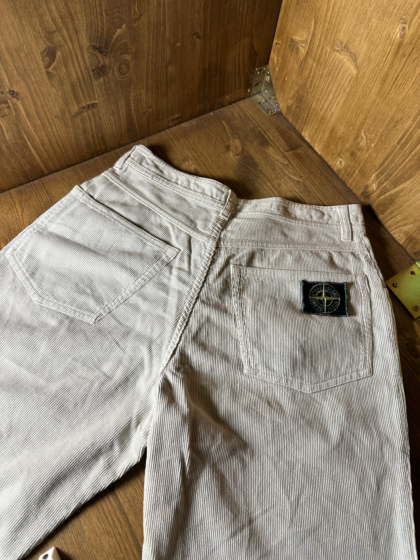 1985 CORDUROY PANTS in ivory